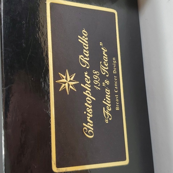 Christopher Radko "Felines Heart" Ornament - Picture 4 of 8